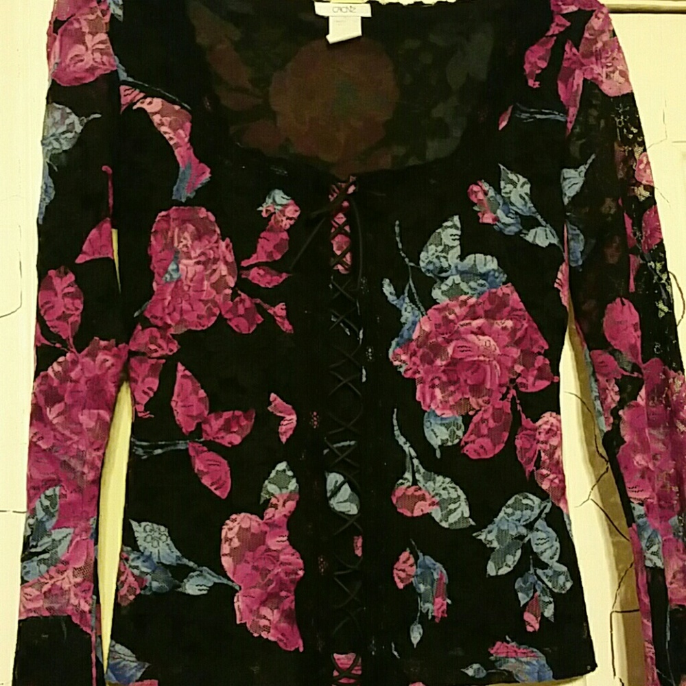 Cache pretty lace top